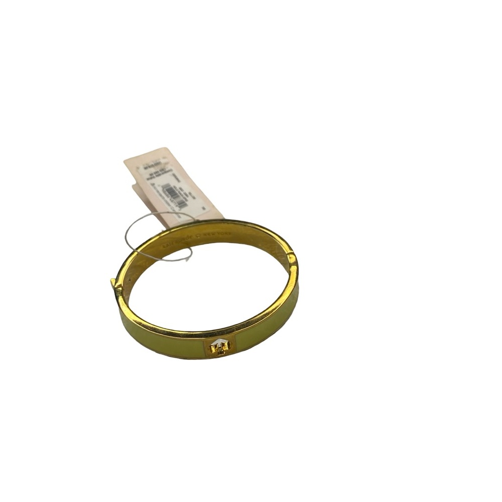 Brand New Kate Spade Gold and Yellow Enamel Bangle - Picture 6 of 7
